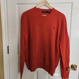 Polo Ralph Lauren Orange Wool Sweater